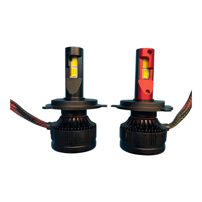 لامپ هدلایت خودرو سه حالته کانپکس مدل 3spro پایه h4 بسته دو عددی
